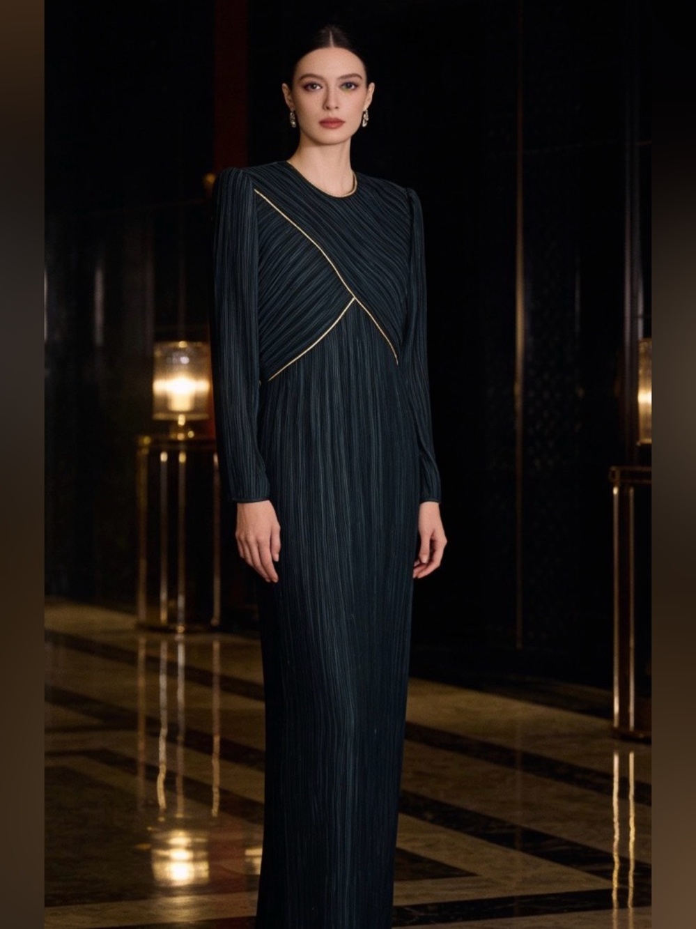 Vintage George F. Couture - Bergdorf Goodman Gown